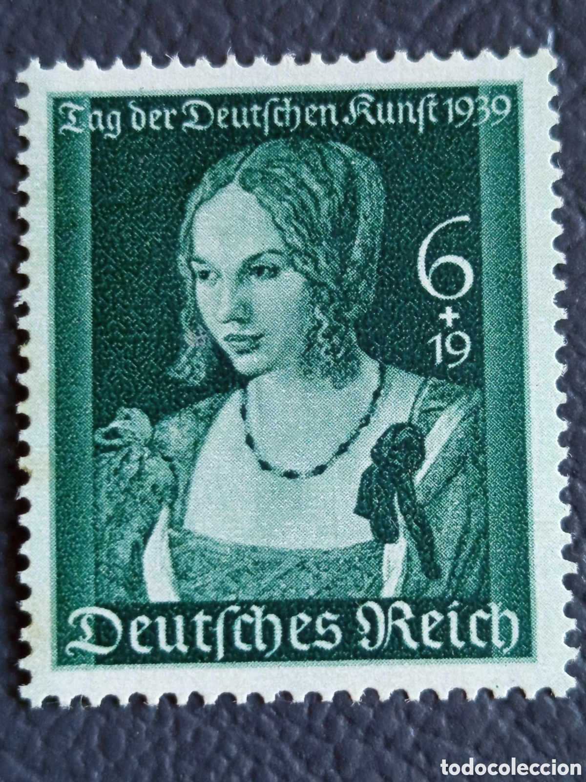 Selos: Reich 1939 Michel 700 Tag Deutschen Kunst D&uuml;rer 6+19pf MNH