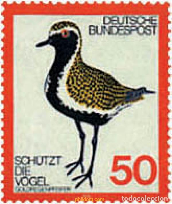 Sellos: 64956 MNH ALEMANIA FEDERAL 1976 PROTECCION DE LAS AVES