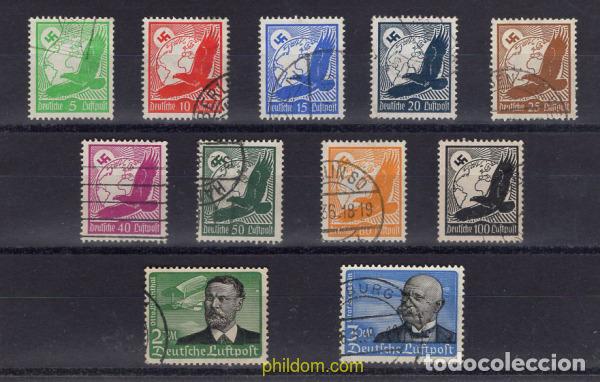 Sellos: 665818 HINGED ALEMANIA 1934 AGUILAS
