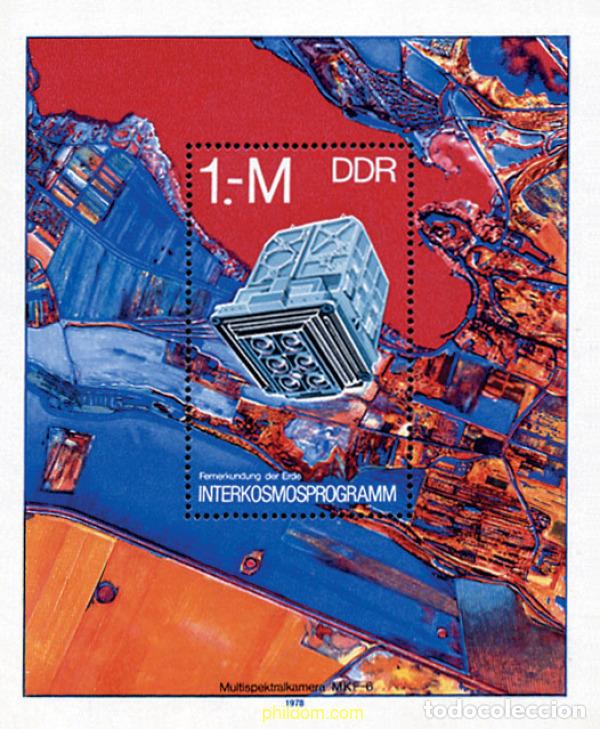 Sellos: 109282 MNH ALEMANIA DEMOCRATICA 1978 PROGRAMA ESPACIAL INTERKOSMOS
