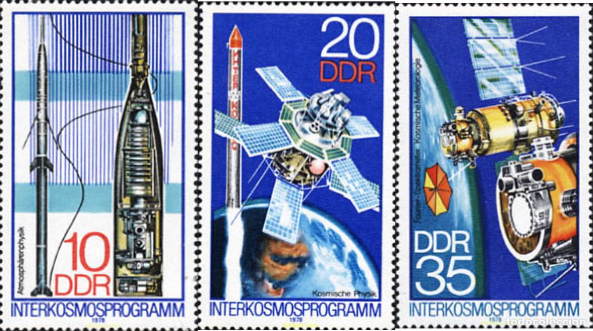 Sellos: 150829 MNH ALEMANIA DEMOCRATICA 1978 PROGRAMA ESPACIAL INTERKOSMOS