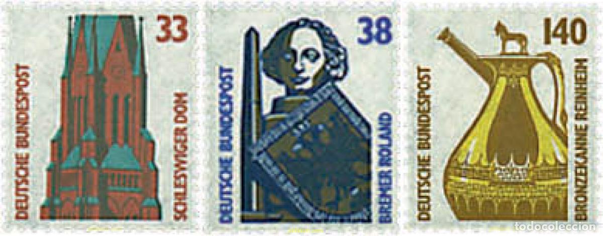 Sellos: 789655 MNH ALEMANIA FEDERAL 1989 LUGARES HISTORICOS