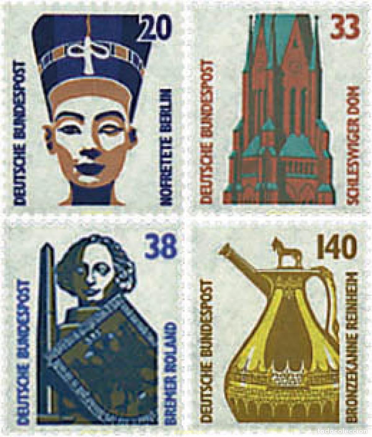Sellos: 145857 MNH ALEMANIA FEDERAL 1989 LUGARES HISTORICOS