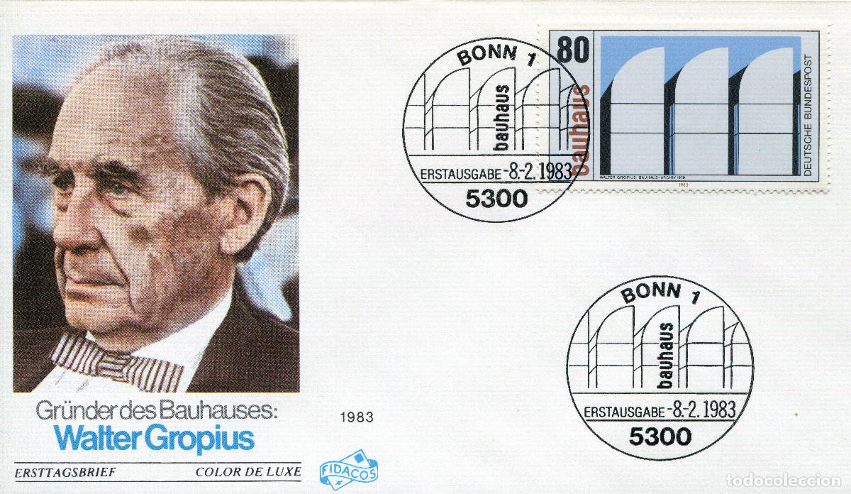 Sellos: ALEMANIA FEDERAL 1983 CARTA FDC MICHEL DE 1166