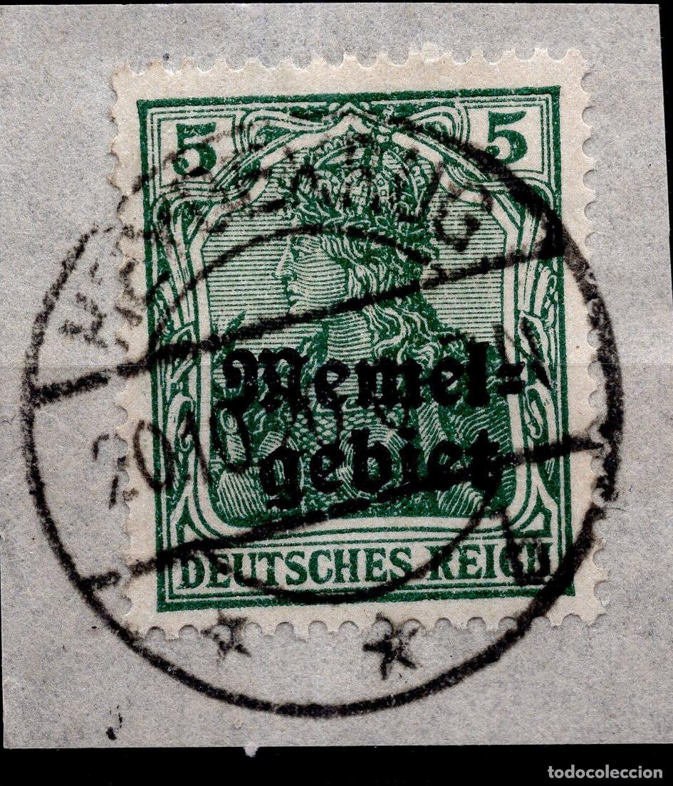 Sellos: MEMEL KLAIPEDA 1920 STAMP MICHEL KL 1