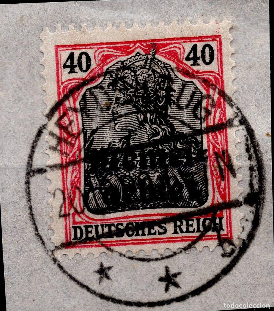 Sellos: MEMEL KLAIPEDA 1920 STAMP MICHEL KL 6