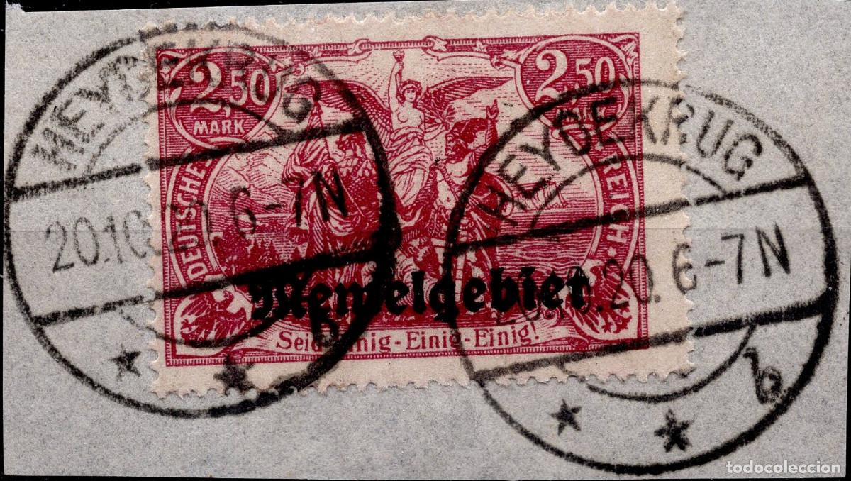 Sellos: MEMEL KLAIPEDA 1920 STAMP MICHEL KL 13a