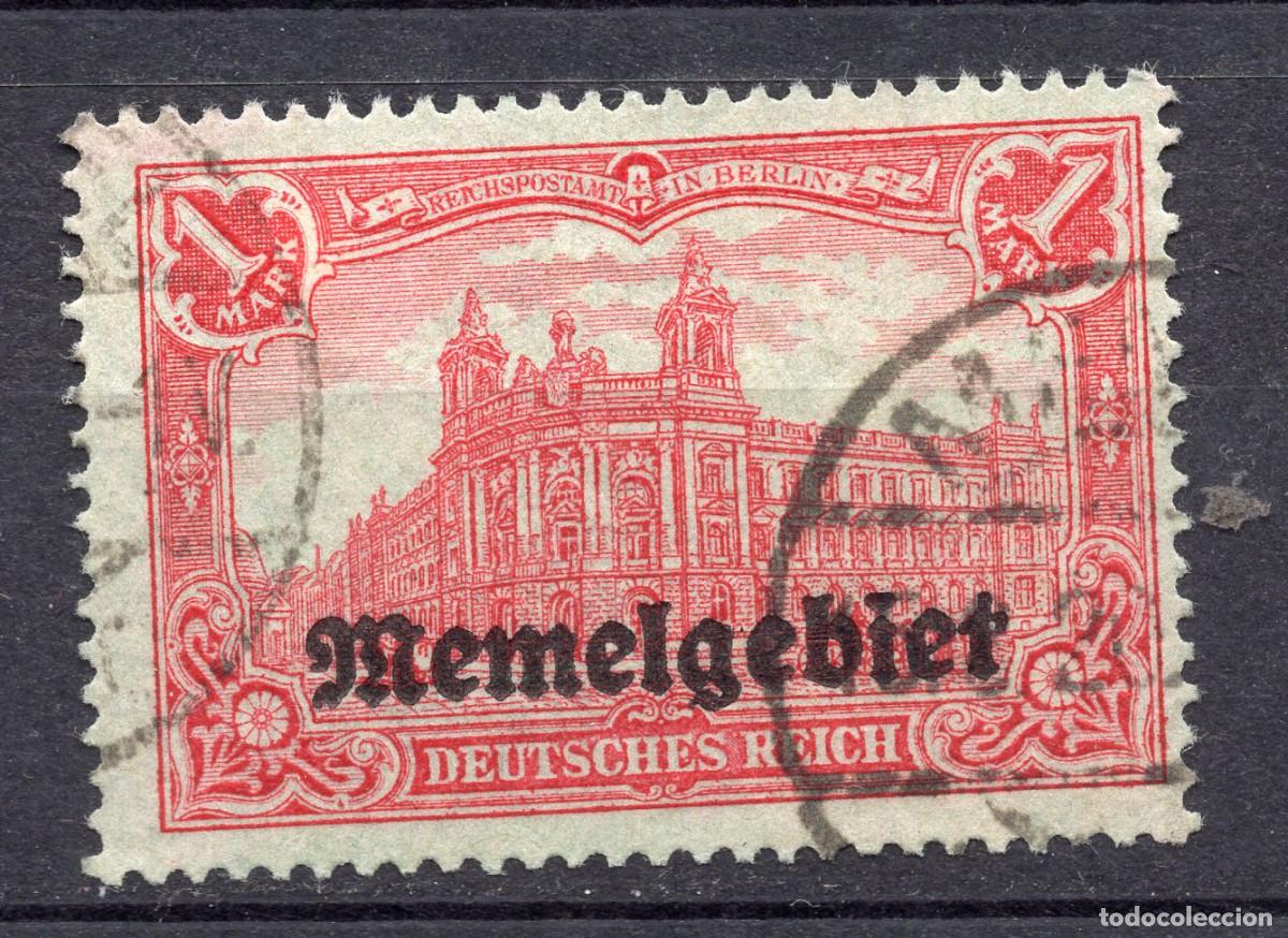 Sellos: MEMEL KLAIPEDA 1920 STAMP MICHEL KL 9