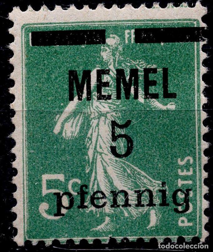 Sellos: MEMEL KLAIPEDA 1920 STAMP MICHEL KL 18