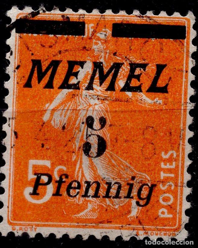Sellos: MEMEL KLAIPEDA 1922 STAMP MICHEL KL 52