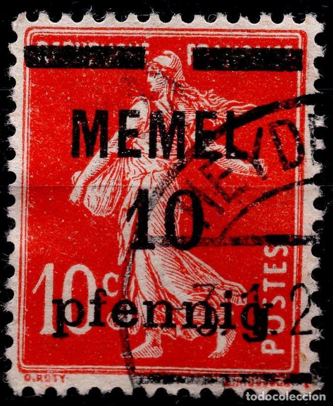 Sellos: MEMEL KLAIPEDA 1920 STAMP MICHEL KL 19