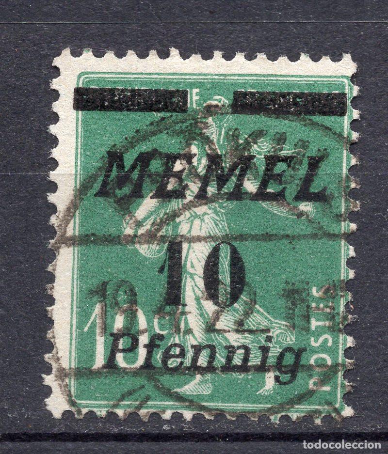 Sellos: MEMEL KLAIPEDA 1922 STAMP MICHEL KL 54a