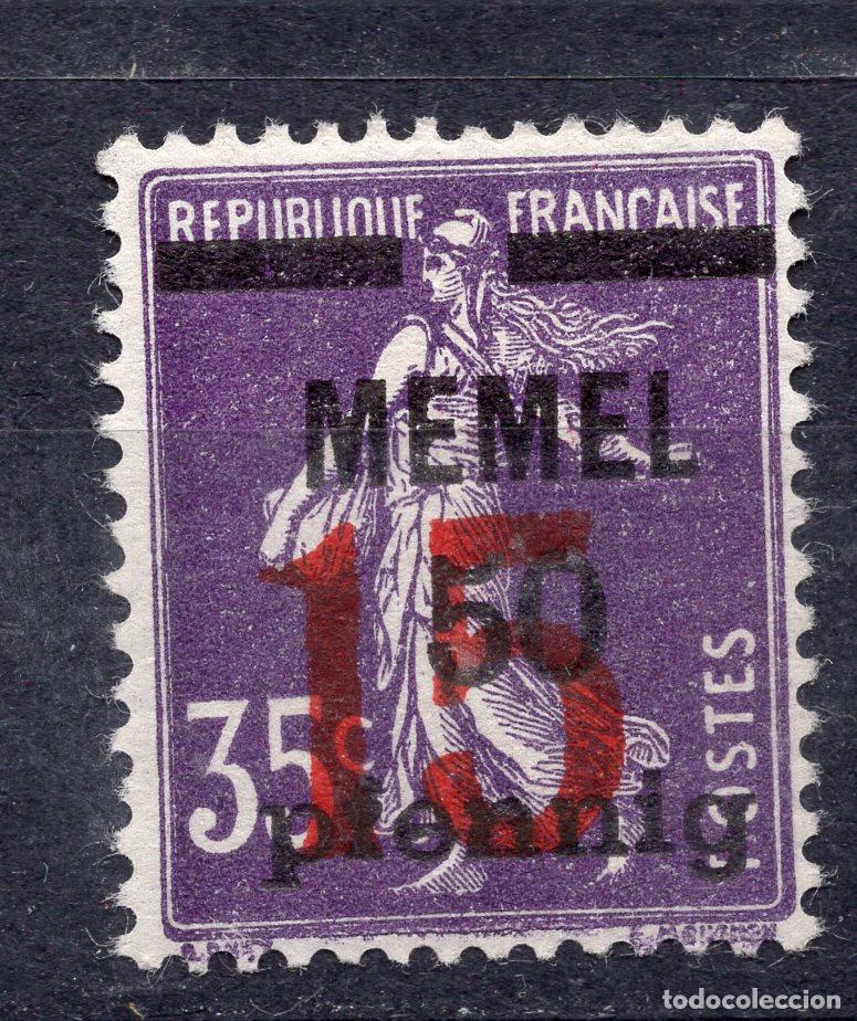 Sellos: MEMEL KLAIPEDA 1921 STAMP MICHEL KL 48