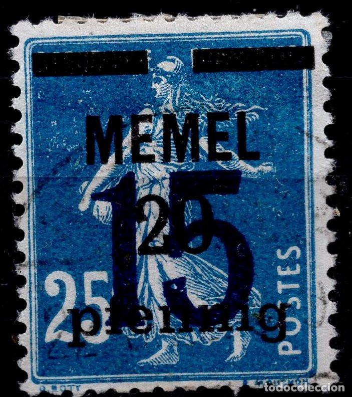 Sellos: MEMEL KLAIPEDA 1921 STAMP MICHEL KL 47