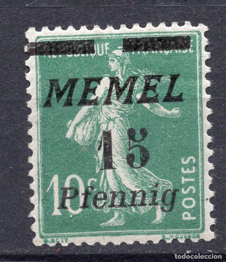 Sellos: MEMEL KLAIPEDA 1922 STAMP MICHEL KL 55