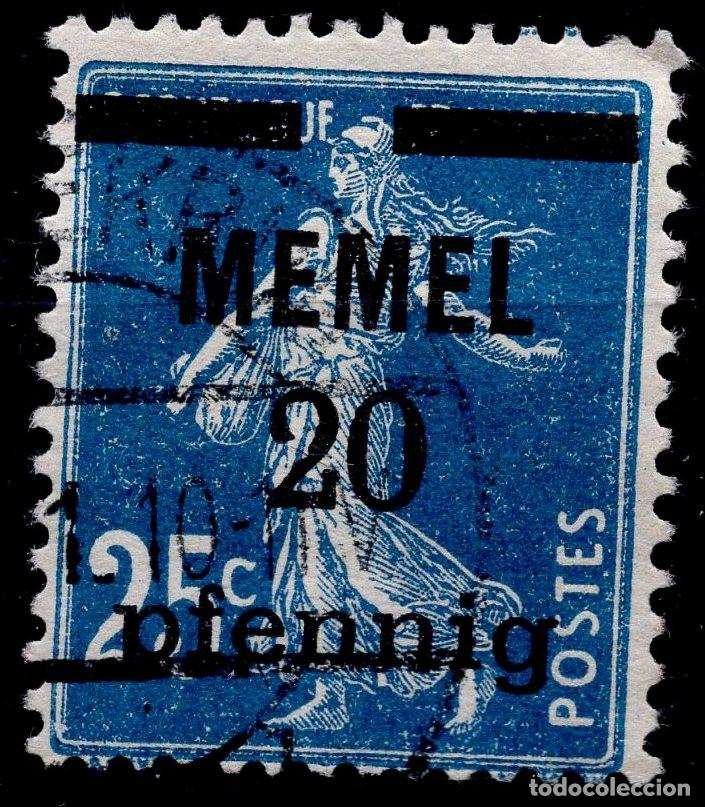 Sellos: MEMEL KLAIPEDA 1920 STAMP MICHEL KL 20
