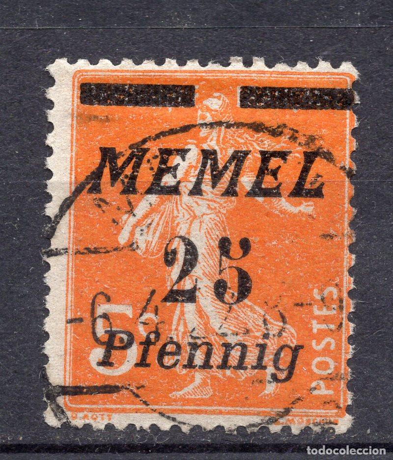 Sellos: MEMEL KLAIPEDA 1922 STAMP MICHEL KL 58