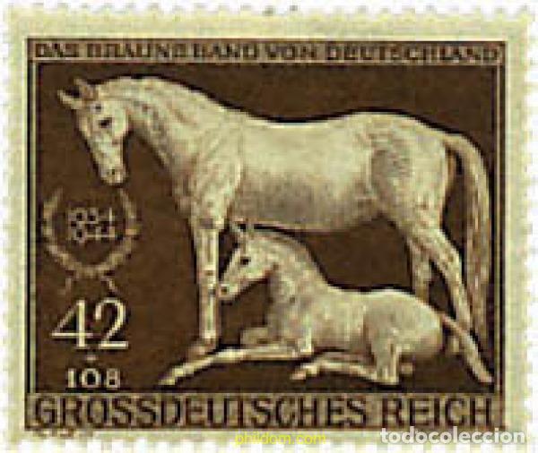 Sellos: 64424 MNH ALEMANIA 1944 11 CARRERA DE CABALLOS EN MUNICH