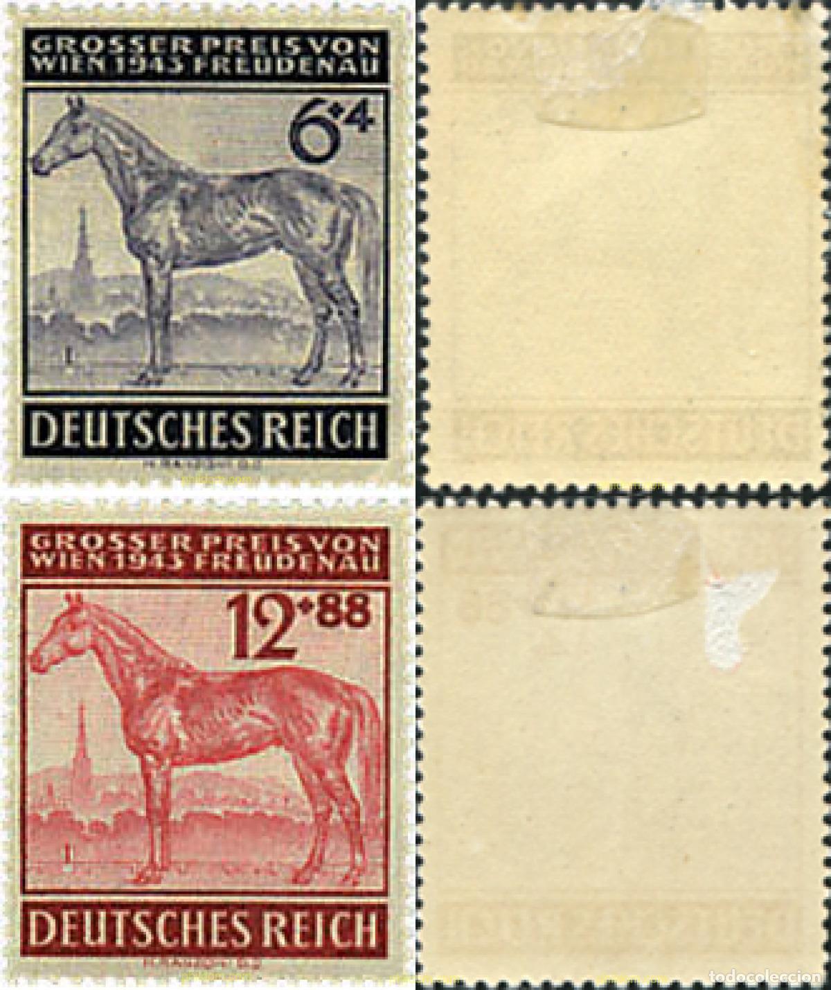 Sellos: 199562 HINGED ALEMANIA 1943 10 ANIVERSARIO DEL SOCORRISMO DE INVIERNO