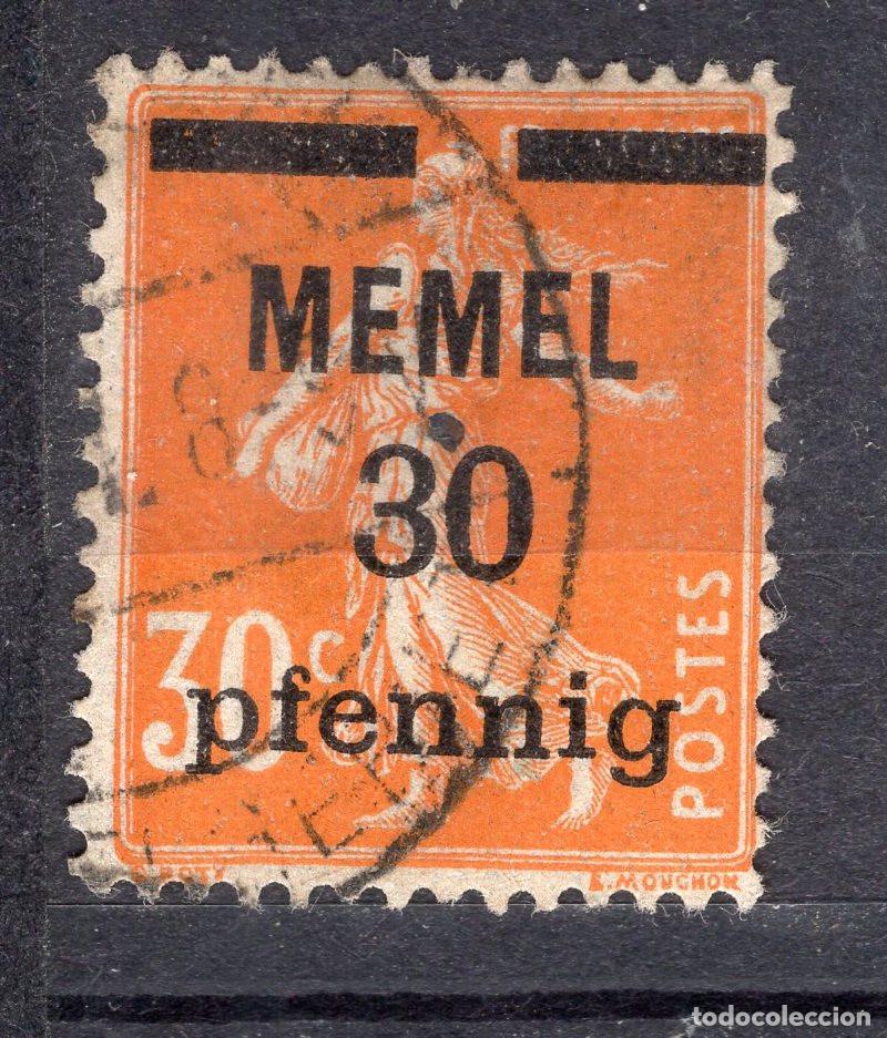 Sellos: MEMEL KLAIPEDA 1920 STAMP MICHEL KL 21