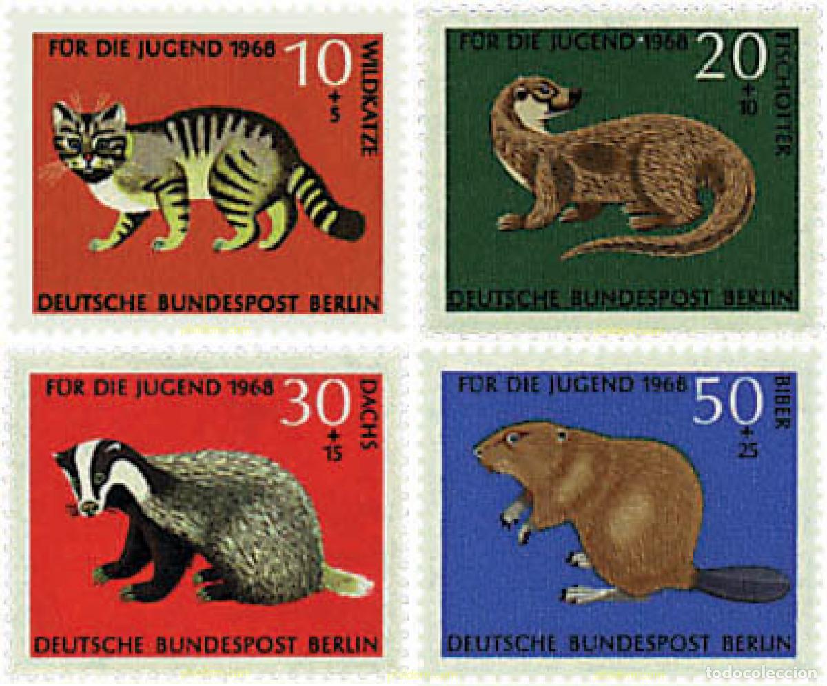 Sellos: 64682 MNH ALEMANIA. Berl&iacute;n 1968 PRO JUVENTUD