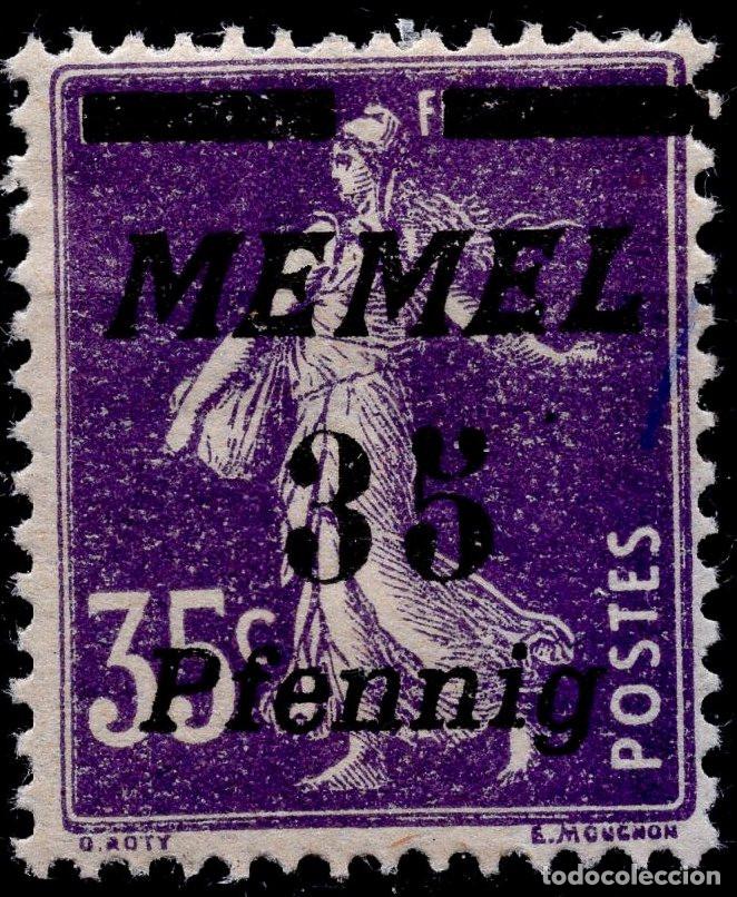Sellos: MEMEL KLAIPEDA 1922 STAMP MICHEL KL 84