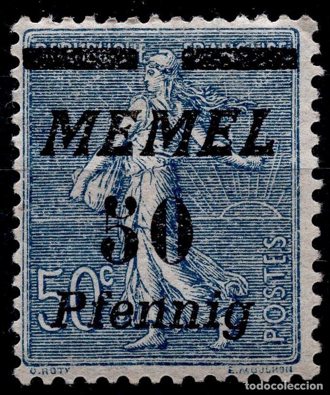 Sellos: MEMEL KLAIPEDA 1922 STAMP MICHEL KL 61