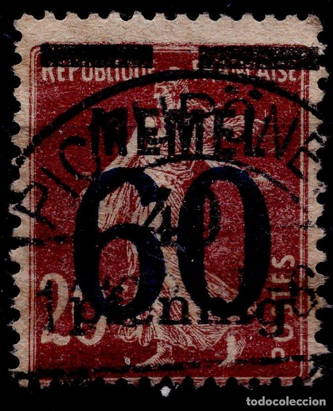 Sellos: MEMEL KLAIPEDA 1921 STAMP MICHEL KL 35