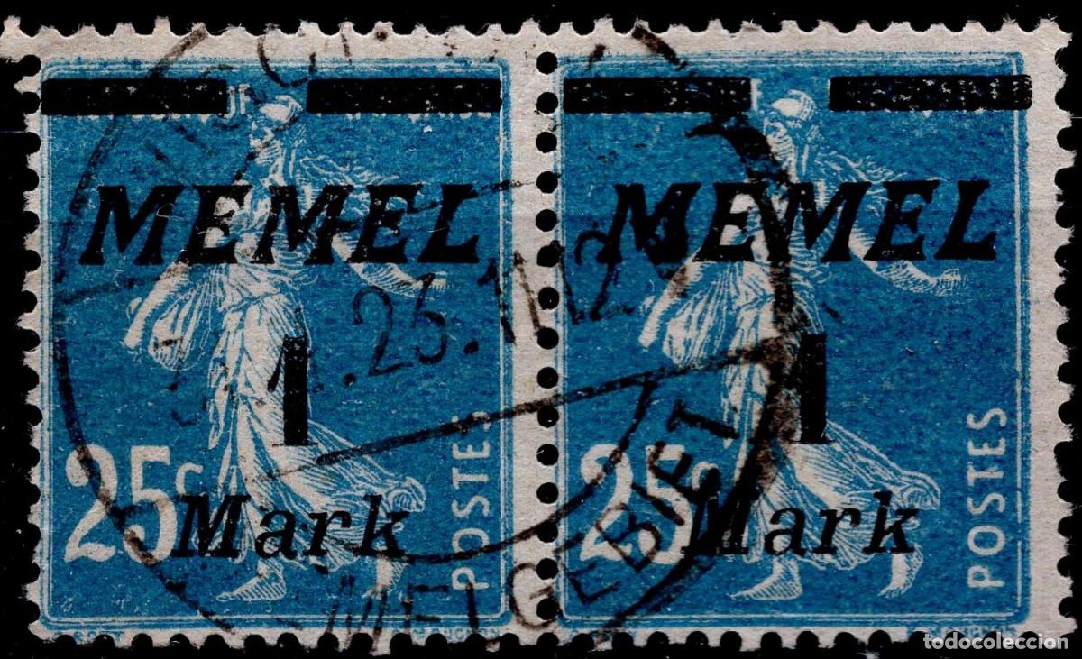 Sellos: MEMEL KLAIPEDA 1922 STAMP MICHEL KL 86