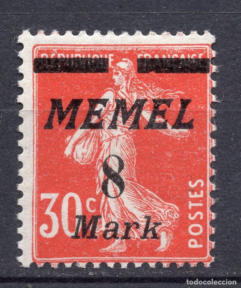 Sellos: MEMEL KLAIPEDA 1922 STAMP MICHEL KL 112