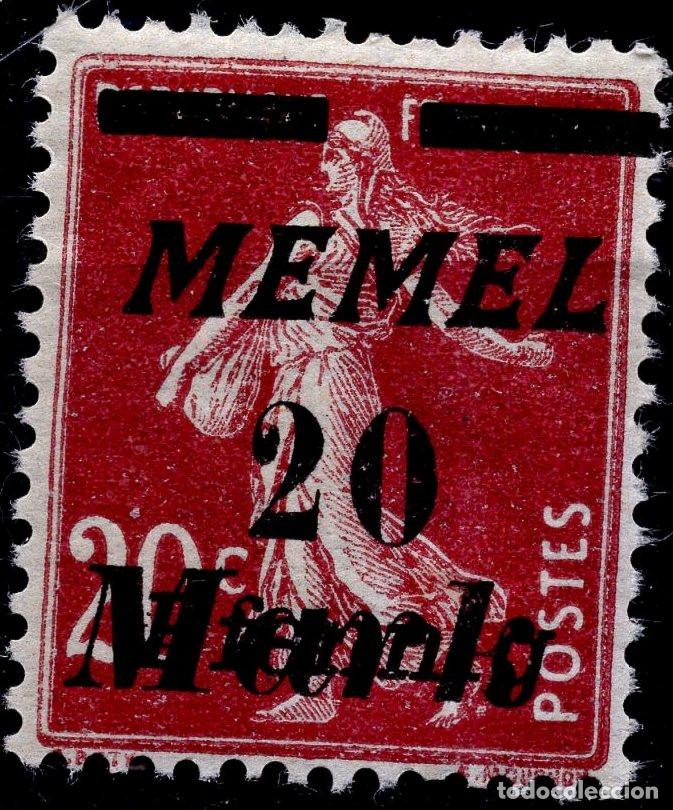 Sellos: MEMEL KLAIPEDA 1922 STAMP MICHEL KL 109