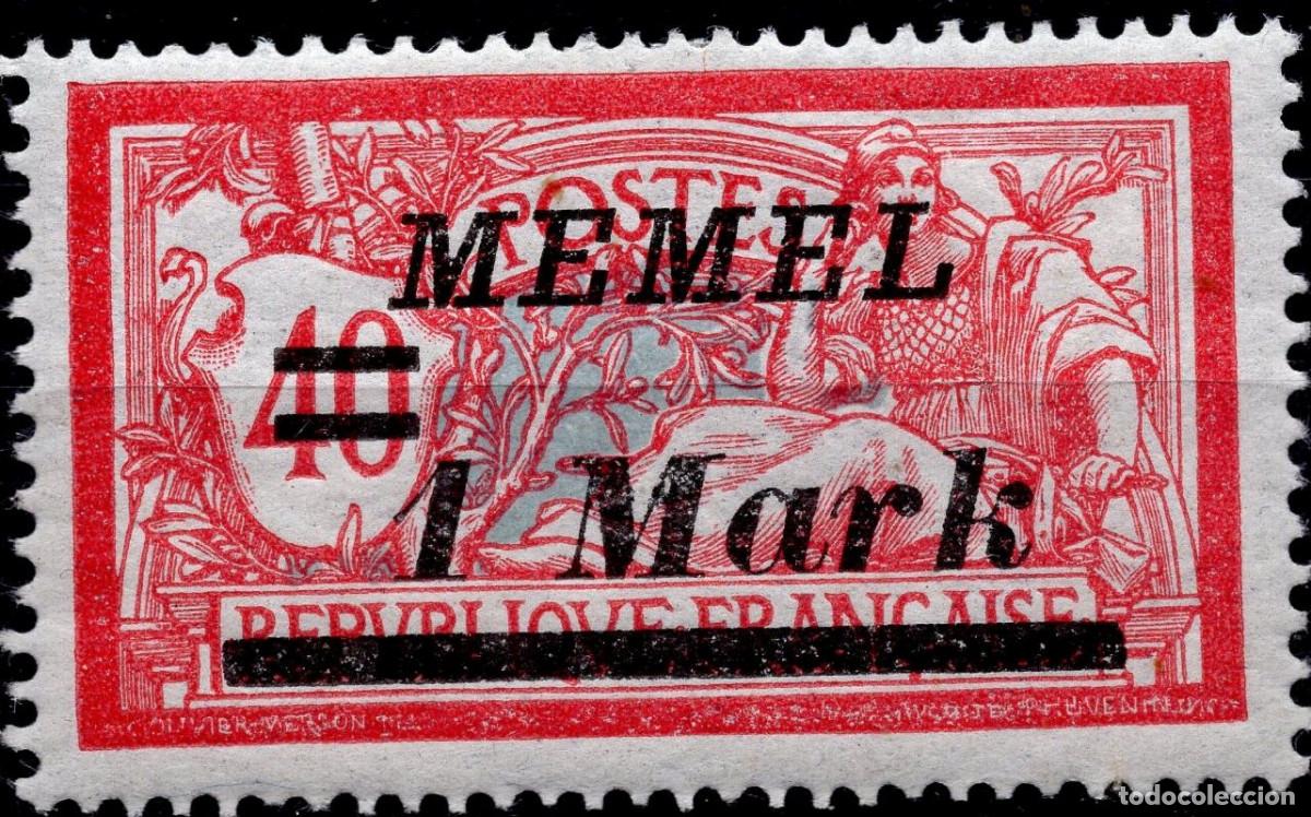 Sellos: MEMEL KLAIPEDA 1922 STAMP MICHEL KL 64