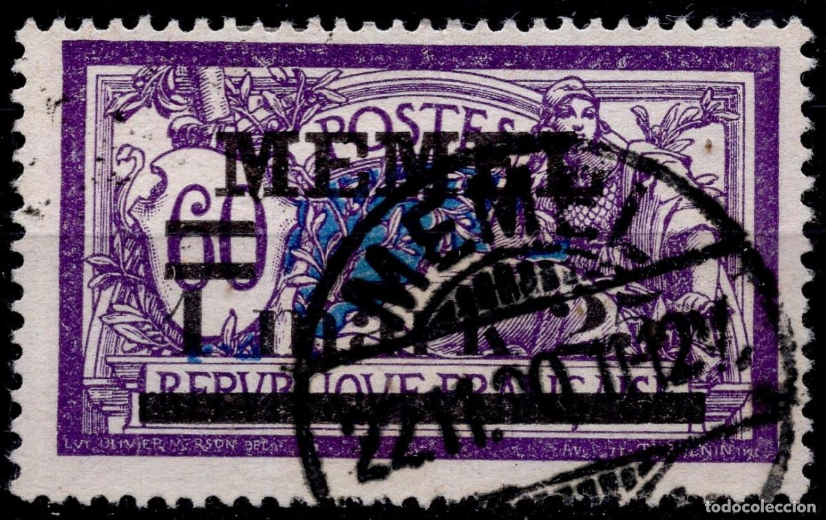 Sellos: MEMEL KLAIPEDA 1920 STAMP MICHEL KL 27y