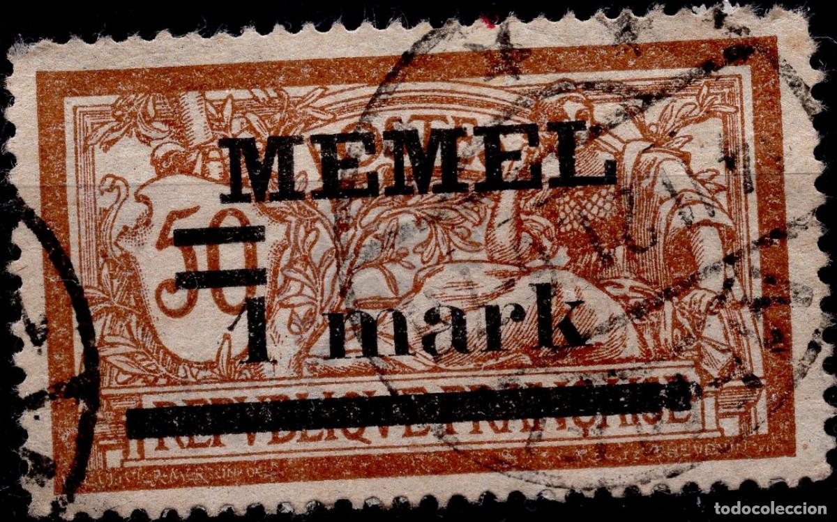 Sellos: MEMEL KLAIPEDA 1920 STAMP MICHEL KL 26y