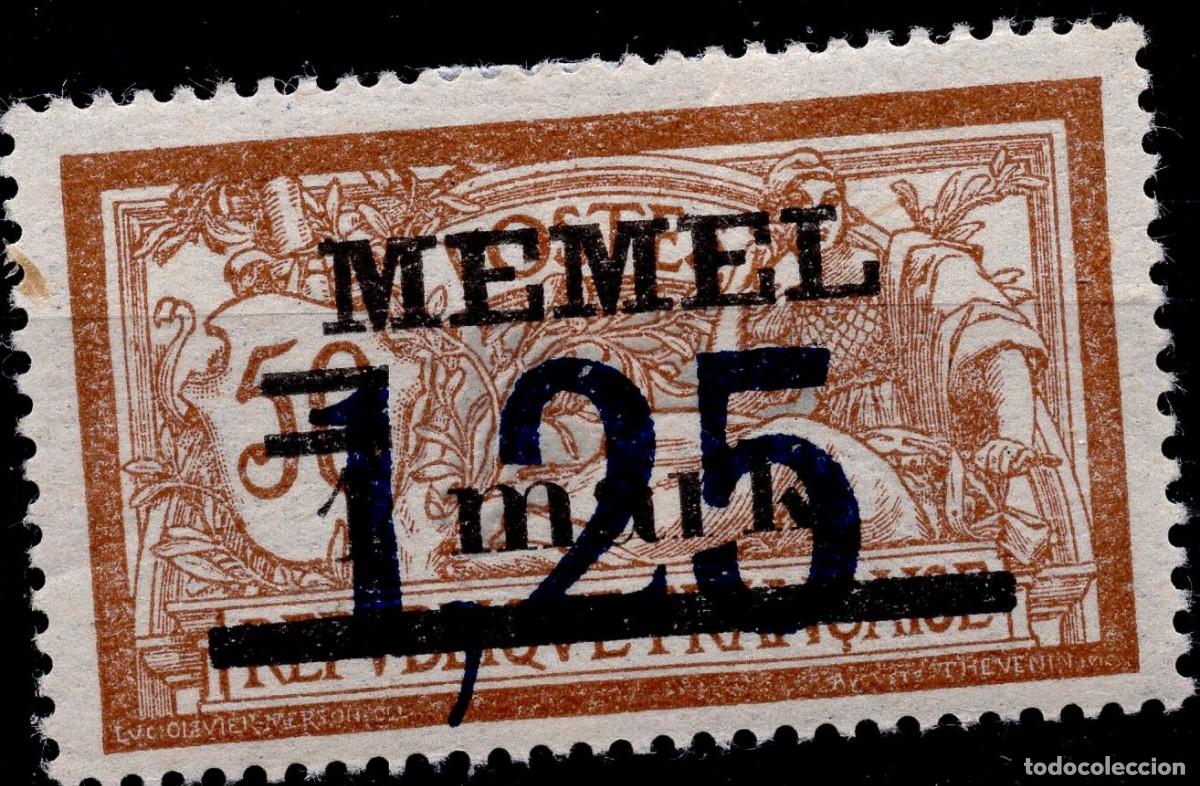 Sellos: MEMEL KLAIPEDA 1922 STAMP MICHEL KL 50