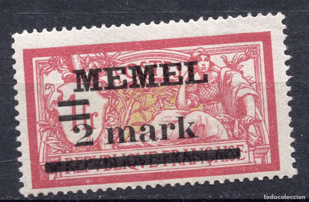 Sellos: MEMEL KLAIPEDA 1920 STAMP MICHEL KL 28y