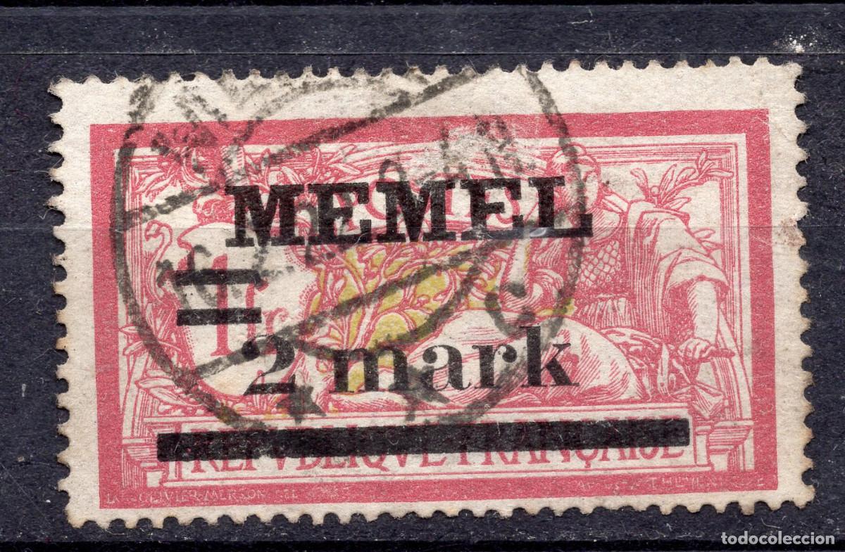 Sellos: MEMEL KLAIPEDA 1920 STAMP MICHEL KL 28y