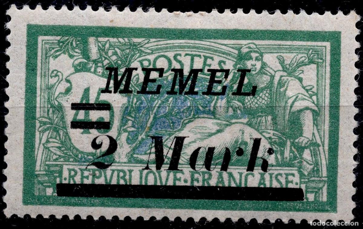 Sellos: MEMEL KLAIPEDA 1922 STAMP MICHEL KL 88