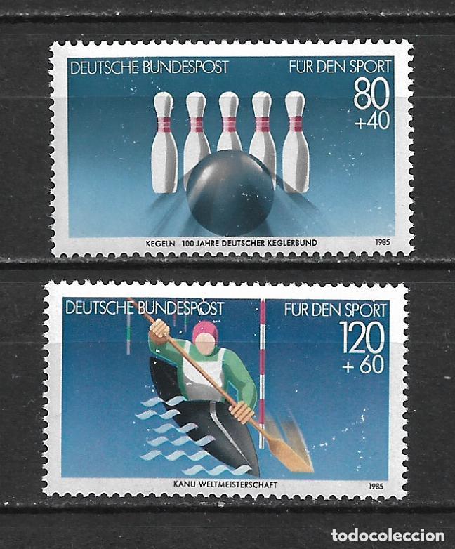 Sellos: alemania 1985 michel 1238/1239 ** mnh 4.20&euro;- 15/64