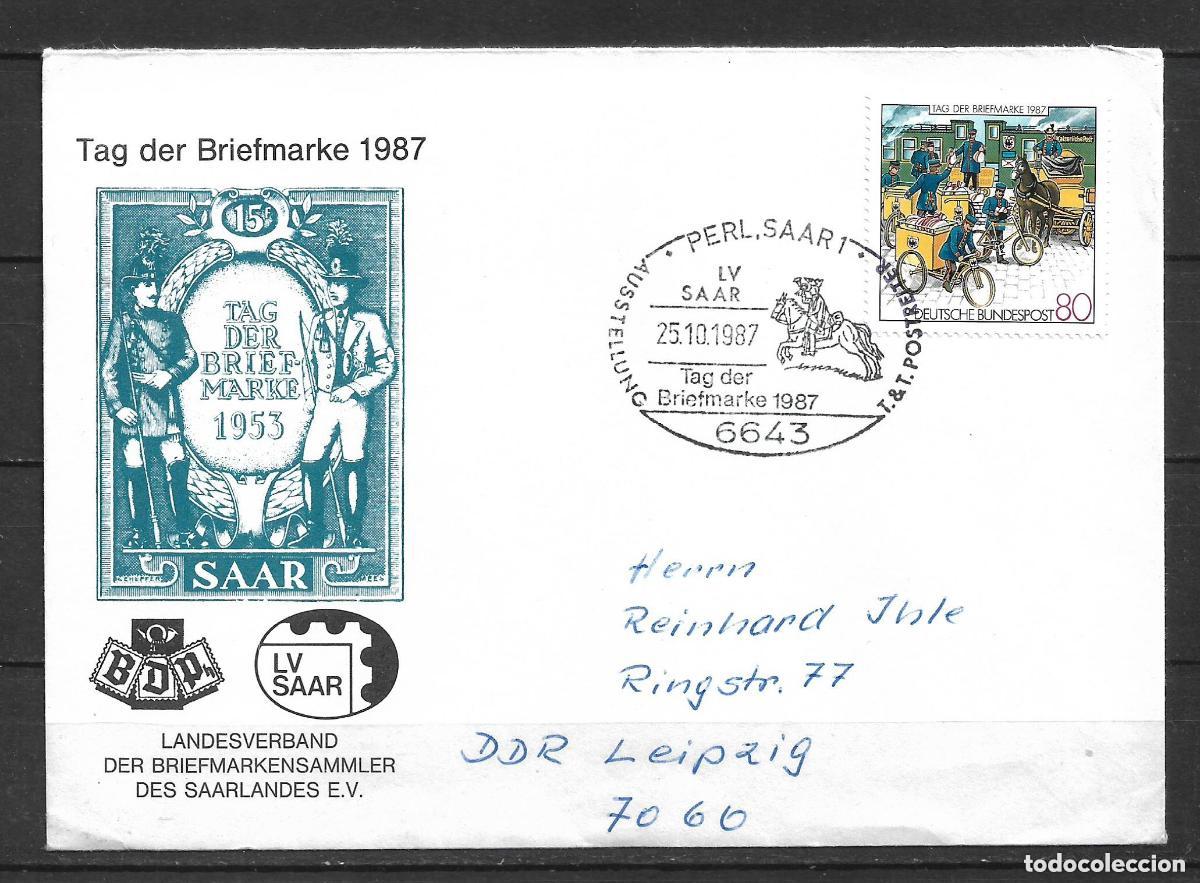 Sellos: alemania 1987 matasello especial michel 1337 - 151