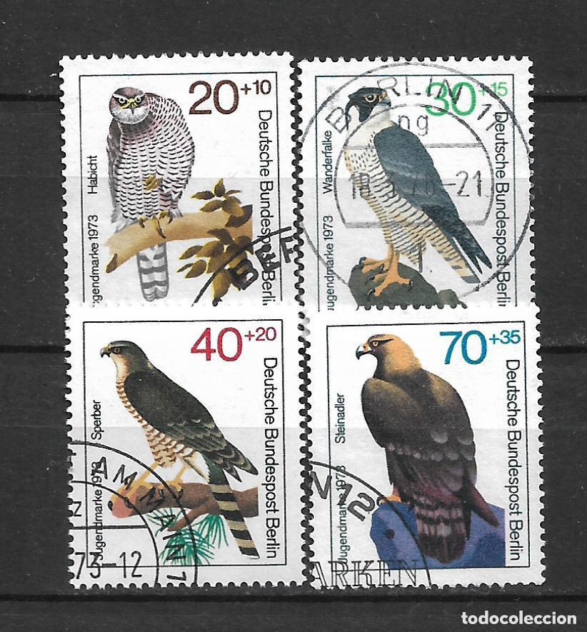 Sellos: alemania berlin 1973 michel 442/445 usado 5&euro;- 5/19