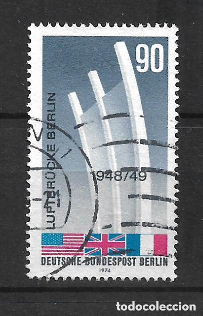 Sellos: alemania berlin 1974 serie completa usado 2&euro;- 7/8