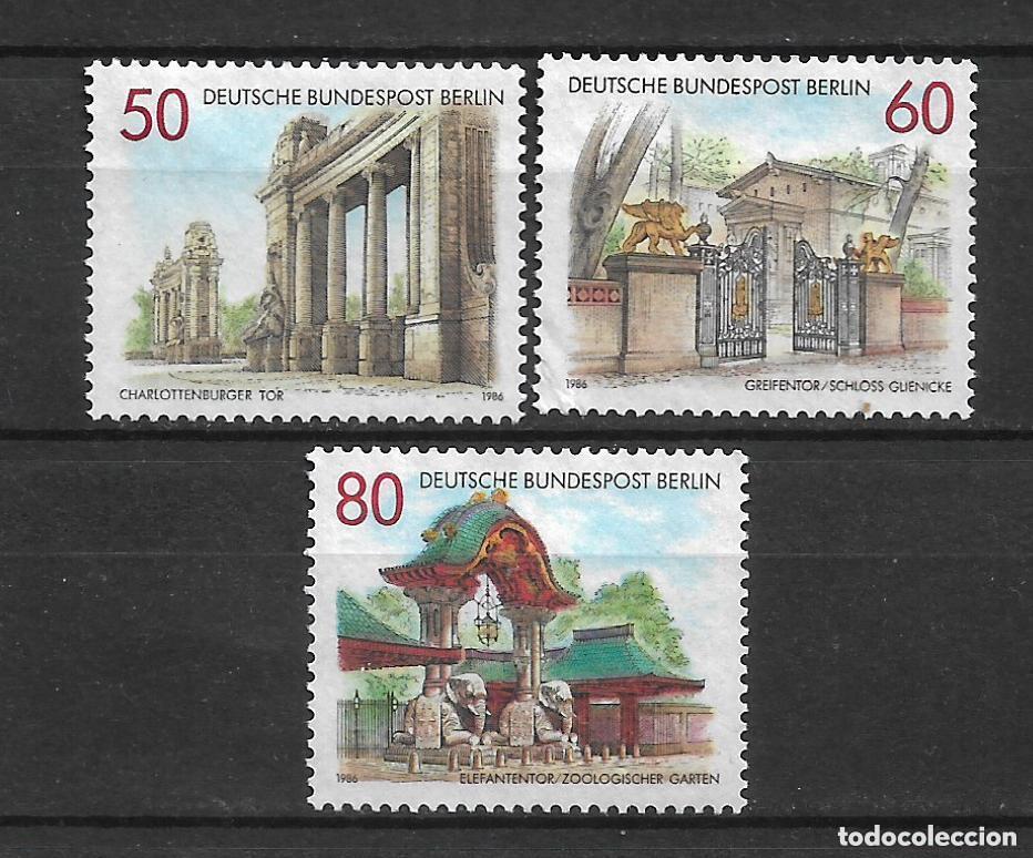 Sellos: alemania berlin 1986 michel 761/763 usado 5.50&euro; - 15/7