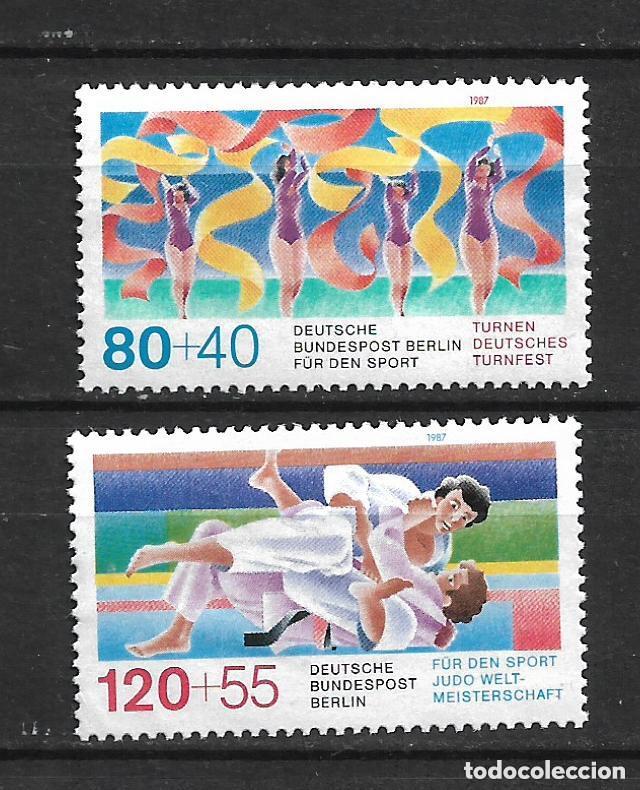 Sellos: alemania berlin 1987 michel 777/778 usado 4.50&euro; - 15/7