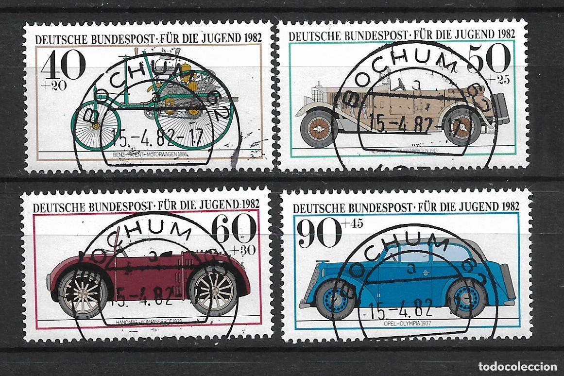 Sellos: alemania 1982 serie completa usado 4.50&euro; - 23/30