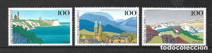 Sellos: alemania 1993 serie completa ** mnh 5&euro; - 4-26