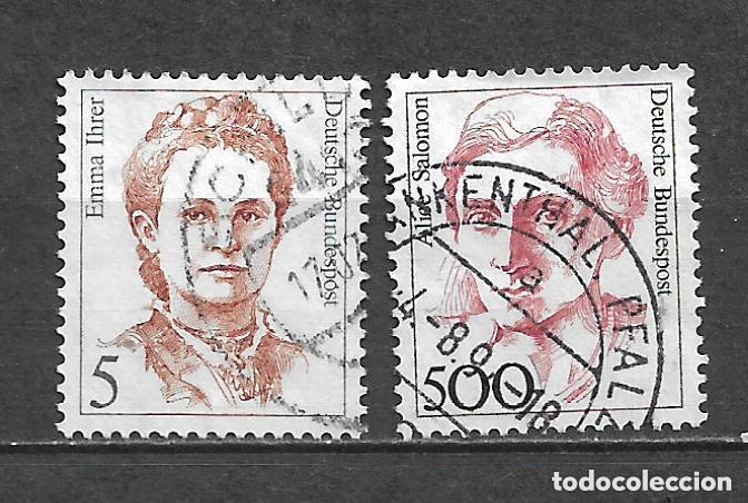 Sellos: alemania 1989 michel 1397 + 1405 usado 4.50&euro;- 1/6