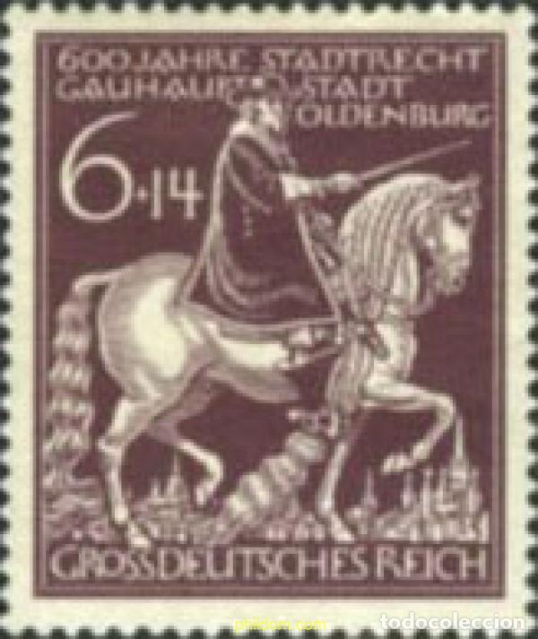 Sellos: 64429 MNH ALEMANIA 1945 6 CENTENARIO DE LA AUTONOMIA DE OLDENBURGO
