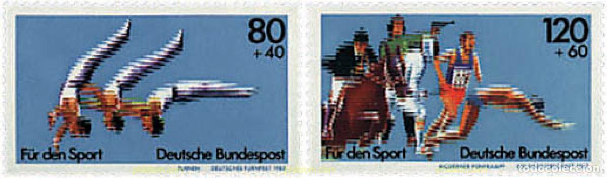 Francobolli: 65012 MNH ALEMANIA FEDERAL 1983 EVENTOS DEPORTIVOS