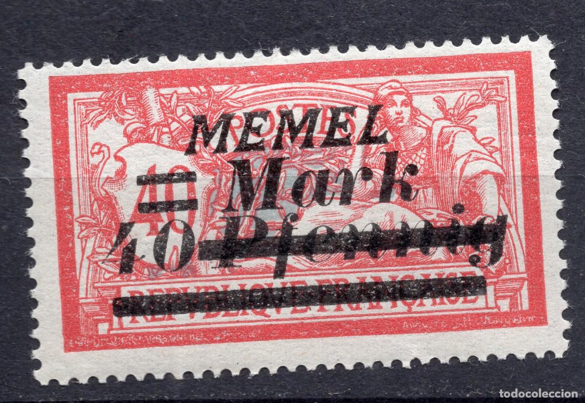 Stamps: MEMEL KLAIPEDA 1922 STAMP MICHEL KL 119